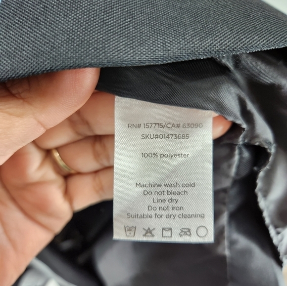 Skeleton Blazer Mens Large Black White - Picture 4 of 10